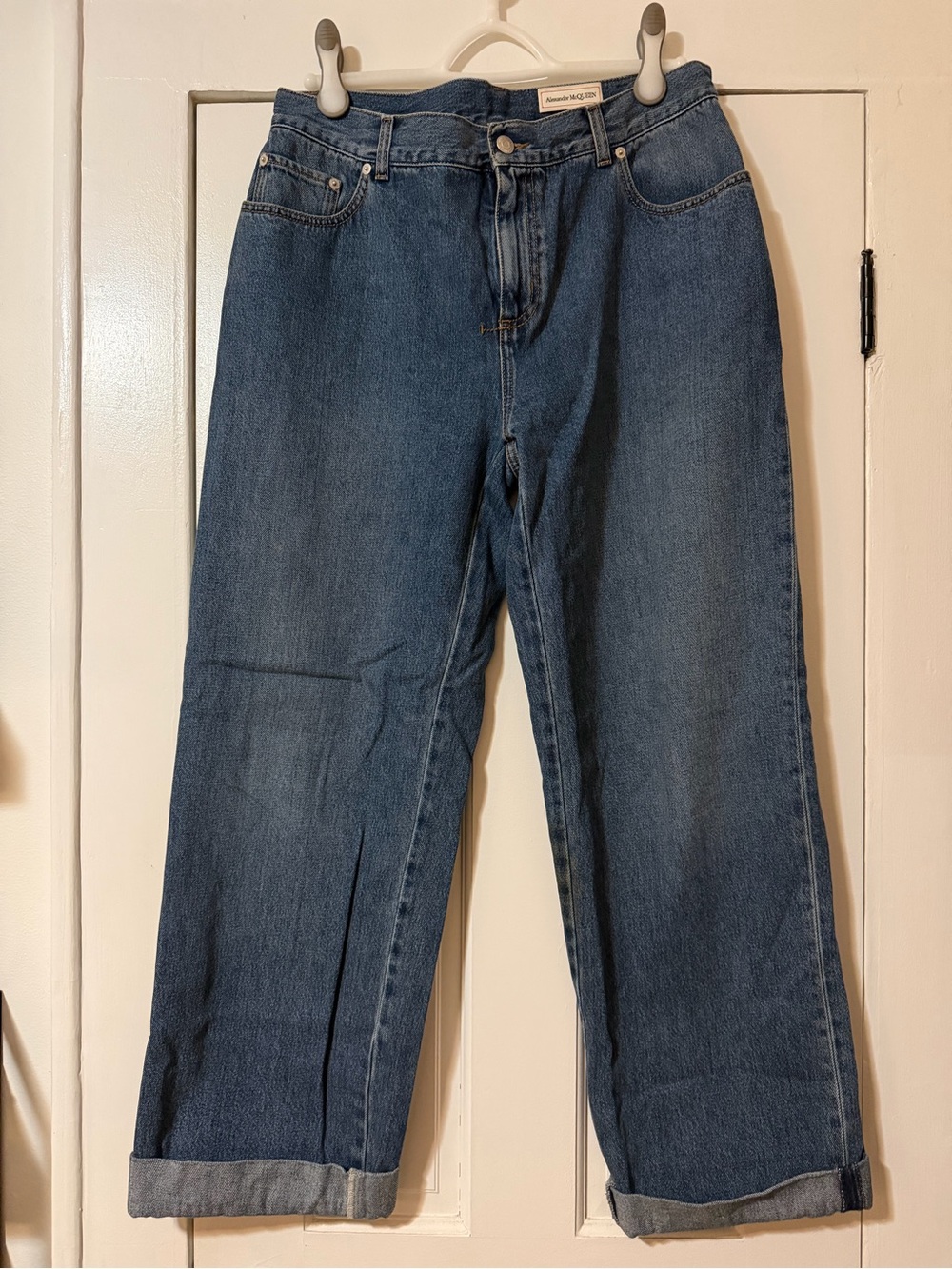 Alexander McQueen boyfriend fit denim sz 30
